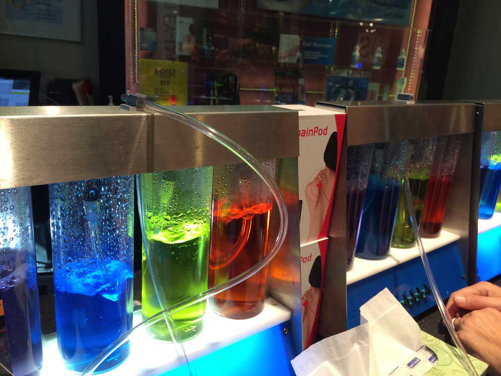 Oxygen Bar in Shop